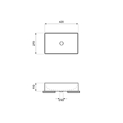 Раковина-чаша Wellsee Pure BY 42 150701000 цвет Белый глянцевый-9