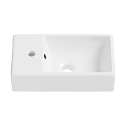 Раковина Wellsee WC Area 40 L 151802000 цвет Белый глянцевый-1