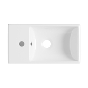 Раковина Wellsee WC Area 40 L 151802000 цвет Белый глянцевый-2