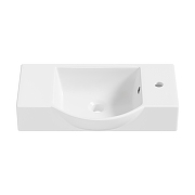 Раковина Wellsee WC Area 55 151809000 цвет Белый глянцевый-1