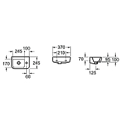 Раковина Lavinia Boho One 37 R 33310001R цвет Белый глянцевый-3