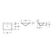 Раковина Lavinia Boho Bathroom Sink 60 33312010 цвет Белый глянцевый-5