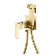 Гигиенический душ со смесителем Raglo R02.54.03 цвет Золото матовое