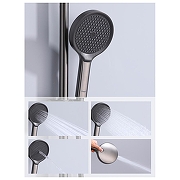 Душевая система Raglo R07.24.09 цвет Графит матовый-6