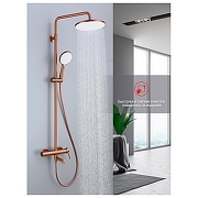 Душевая система Raglo R20.24.33 цвет Медь-2