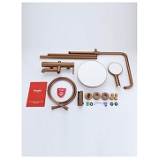 Душевая система Raglo R20.24.33 цвет Медь-10