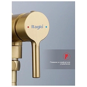 Гигиенический душ со смесителем Raglo R20.54.03 цвет Золото матовое-5