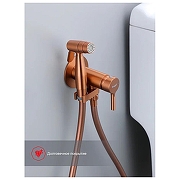 Гигиенический душ со смесителем Raglo R20.54.33 цвет Медь-7