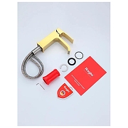 Смеситель для раковины Raglo R02.10.23 цвет Золото-7