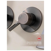 Смеситель для ванны Raglo R07.32.09 цвет Графит матовый-5