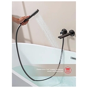 Смеситель для ванны Raglo R07.32.09 цвет Графит матовый-6