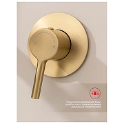 Смеситель для ванны Raglo R20.32.03 цвет Золото матовое-5