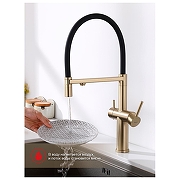 Смеситель для кухни Raglo R20.63.03 цвет Золото матовое-2