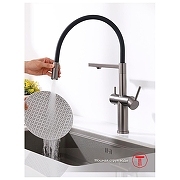 Смеситель для кухни Raglo R20.63.09 цвет Графит матовый-8