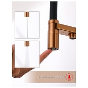 Смеситель для кухни Raglo R20.63.33 цвет Медь-3