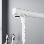 Смеситель для кухни Shevanik S248C цвет Белый матовый-10