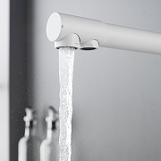 Смеситель для кухни Shevanik S248C цвет Белый матовый-11