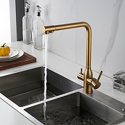 Смеситель для кухни Shevanik S248G цвет Золотой сатин-8