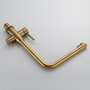 Смеситель для кухни Shevanik S248G цвет Золотой сатин-14