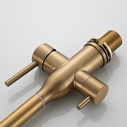 Смеситель для кухни Shevanik S248G цвет Золотой сатин-16