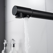 Смеситель для кухни Shevanik S248H цвет Черный матовый-10