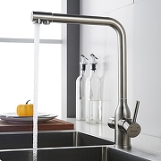 Смеситель для кухни Shevanik S248L цвет Сатин-5