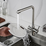 Смеситель для кухни Shevanik S248L цвет Сатин-7