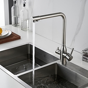 Смеситель для кухни Shevanik S248L цвет Сатин-8