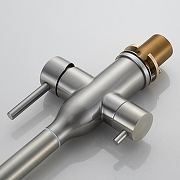 Смеситель для кухни Shevanik S248L цвет Сатин-18