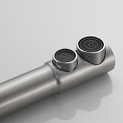 Смеситель для кухни Shevanik S248L цвет Сатин-19