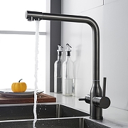 Смеситель для кухни Shevanik S248T цвет Оружейная сталь-4