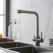 Смеситель для кухни Shevanik S248T цвет Оружейная сталь-13