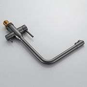 Смеситель для кухни Shevanik S248T цвет Оружейная сталь-15