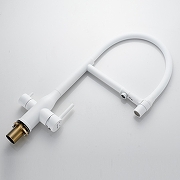 Смеситель для кухни Shevanik S378C цвет Белый матовый-18