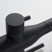 Смеситель для кухни Shevanik S378H цвет Черный матовый-22