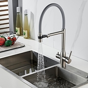 Смеситель для кухни Shevanik S378L цвет Сатин-8