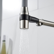 Смеситель для кухни Shevanik S378L цвет Сатин-11