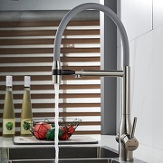 Смеситель для кухни Shevanik S378L цвет Сатин-16