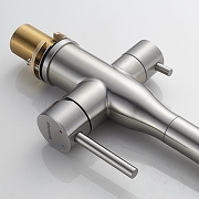 Смеситель для кухни Shevanik S378L цвет Сатин-22