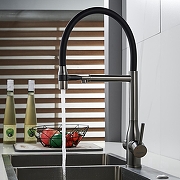 Смеситель для кухни Shevanik S378T цвет Оружейная сталь-5