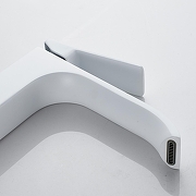 Смеситель для раковины Shevanik S4011C цвет Белый матовый-13