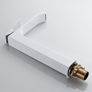 Смеситель для раковины Shevanik S4011C цвет Белый матовый-12