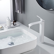 Смеситель для раковины Shevanik S4011C цвет Белый матовый-4