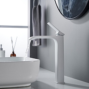 Смеситель для раковины Shevanik S4011C цвет Белый матовый-9