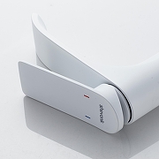 Смеситель для раковины Shevanik S4101C цвет Белый матовый-12