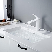 Смеситель для раковины Shevanik S4101C цвет Белый матовый-2