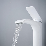 Смеситель для раковины Shevanik S4101C цвет Белый матовый-3