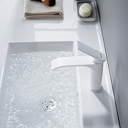 Смеситель для раковины Shevanik S4101C цвет Белый матовый-5