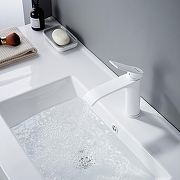 Смеситель для раковины Shevanik S4101C цвет Белый матовый-6