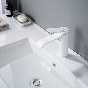 Смеситель для раковины Shevanik S4101C цвет Белый матовый-7